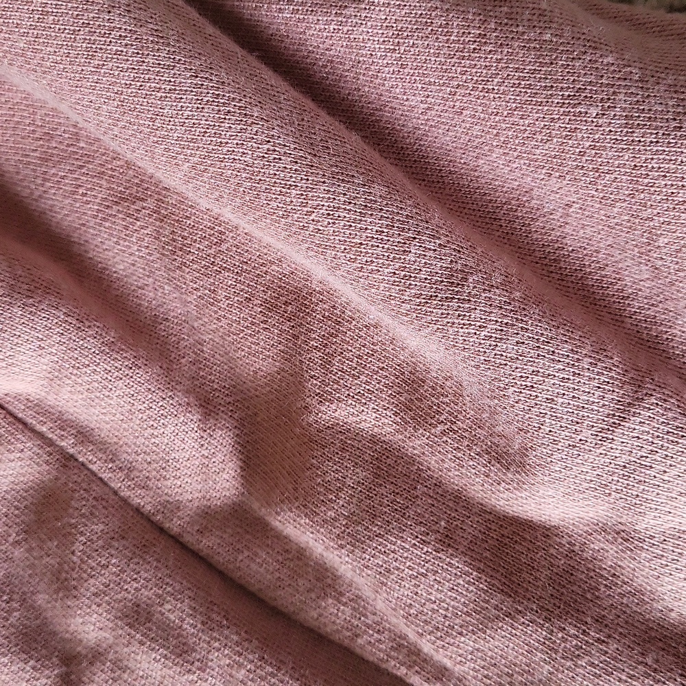 Mauvey Taupe Color Hooded Sweatshirt - Picture 7 of 7